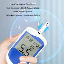 🔥Big Sale - 50% OFF🔥 Blood Glucose Monitor Kit Large Display 50 Strips 50