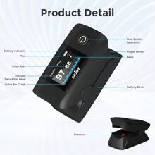 ⏰Ends Soon – 50% OFF⏰Smart Fingertip Pulse Oximeter