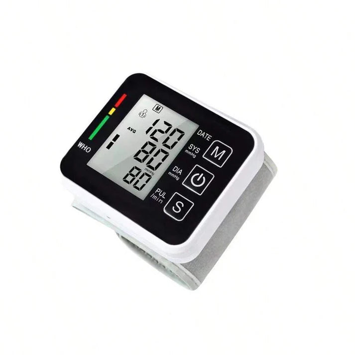 🎉Save Big – 50% OFF🎉Digital Wrist Blood Pressure Monitor Adjustable Cuff