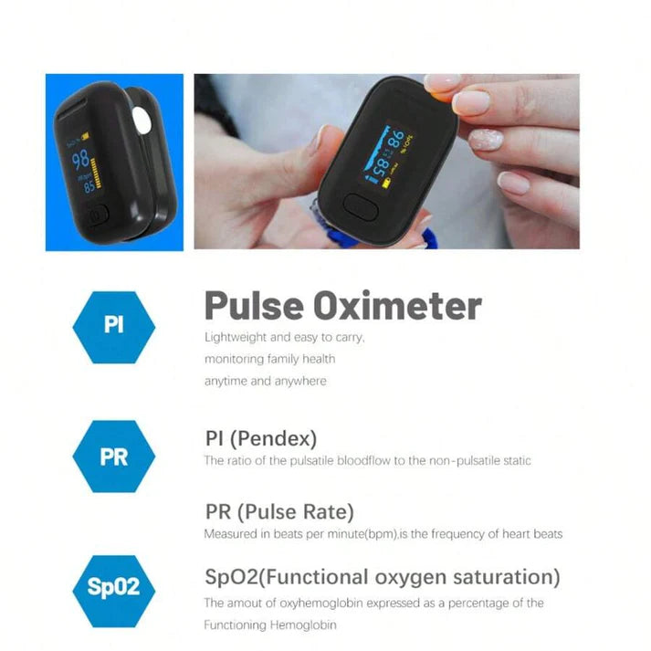 🔥50% OFF – Today Only🔥Household Finger Pulse Oximeter