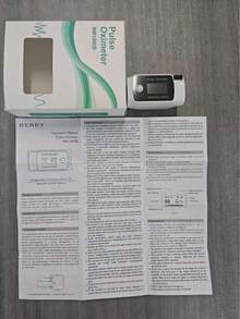 Smart Dual Function Monitor – Finger Pulse Oximeter & Blood Pressure, Bluetooth Enabled