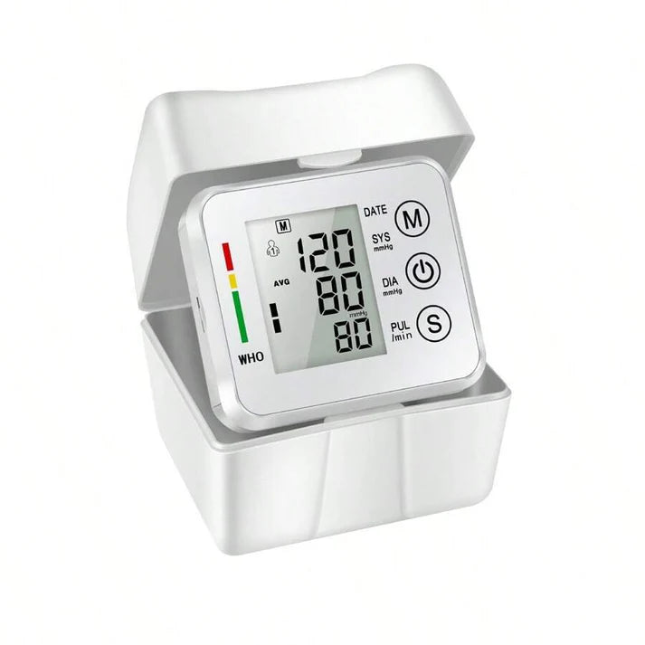 🎉Save Big – 50% OFF🎉Digital Wrist Blood Pressure Monitor Adjustable Cuff