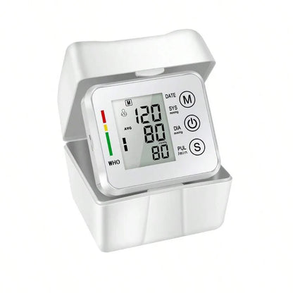 🎉Save Big – 50% OFF🎉Digital Wrist Blood Pressure Monitor Adjustable Cuff