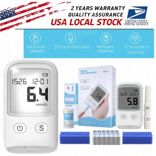 💥Buy Now & Save 50%💥Portable Blood Glucose Meter Kit