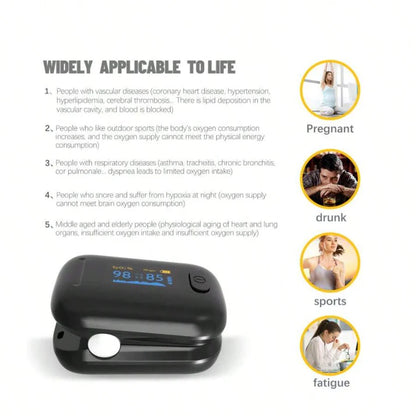 🔥50% OFF – Today Only🔥Household Finger Pulse Oximeter