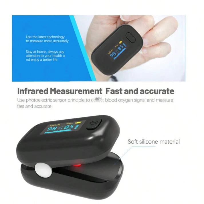 🔥50% OFF – Today Only🔥Household Finger Pulse Oximeter