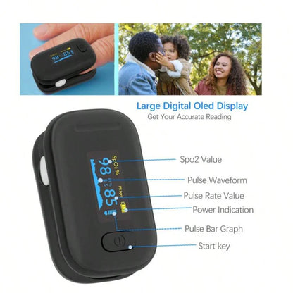 🔥50% OFF – Today Only🔥Household Finger Pulse Oximeter