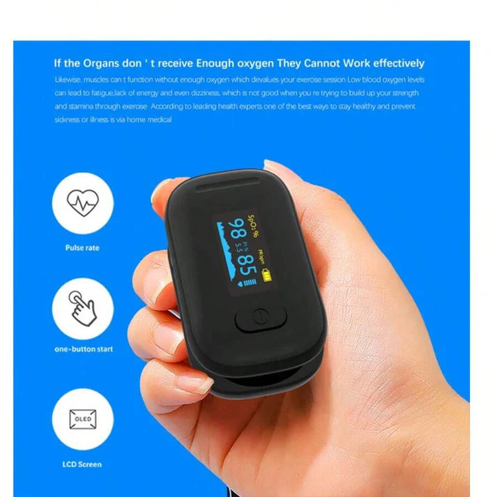 🔥50% OFF – Today Only🔥Household Finger Pulse Oximeter